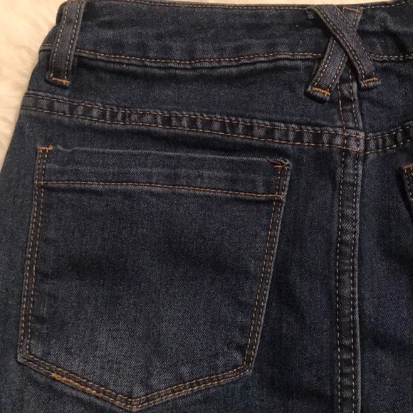 Denim Skirt, Button Closure, Girls Size 10 - Picture 5 of 8